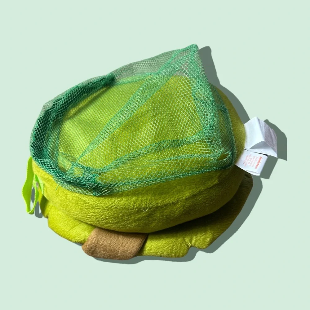 Vintage Teenage Mutant Ninja Turtles Soft Plush Pillow Book Bag Sleepover Toy